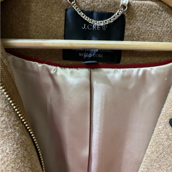 J.Crew Italian Stadium Cloth Wool (Cocoon coat in heather sandstone, size 20) - Picture 10 of 11